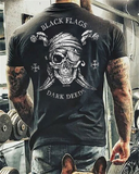 Fashion Summer Horror Skull 3D Print T-Shirt Gothicq