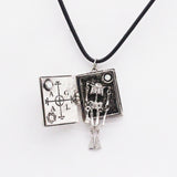 Magic  Book Hidden Gothic Necklace