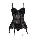 Gothic Elastic Lace Lingerie