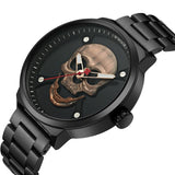 Gothic Fashion Pirate Style Skull Watch For Men