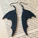 Gothic Bat Wing Punk Earrings