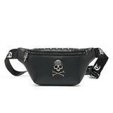 Rock Skull Unisex Belt Bag