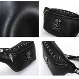 Rock Skull Unisex Belt Bag Gothicq