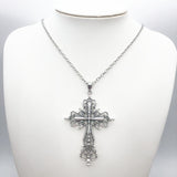 Gothic Style Cross Pendant Necklace