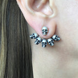 Gothic Multiple Skeleton Earrings