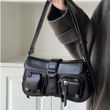 Gothic Punk Leather Bag