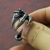 Gothic Dragon Claw Halloween Ring