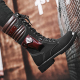 Men's Boots Rivet Punk Platform Boots