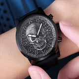 Skull Quartz Watch for Men Gothicq