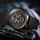 Skull Quartz Watch for Men Gothicq