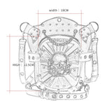 Steampunk Goth Shoulder Waist Bags Gothicq