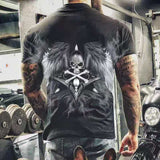 Summer New Style Men's 3D Printed T-Shirts Gothicq